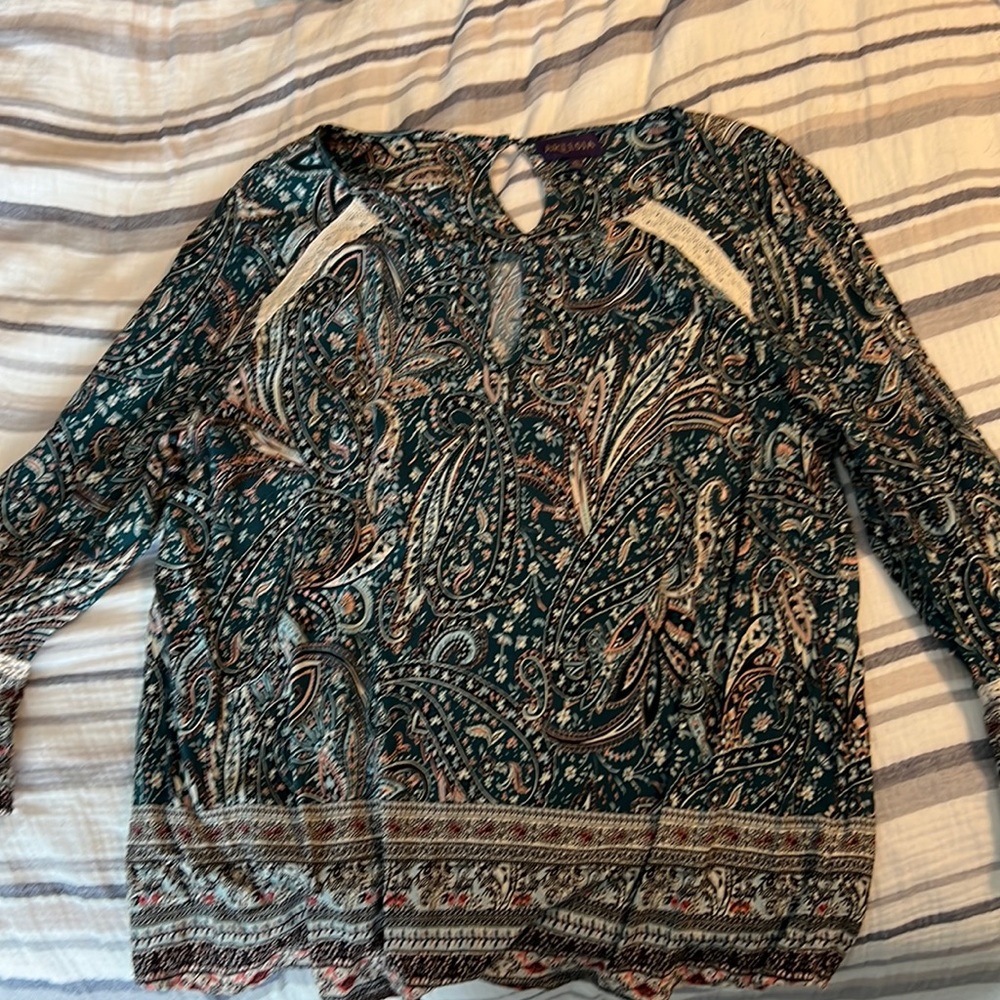Beautiful paisley blouse